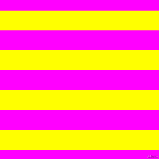 horizontal lines stripes, 64 pixel line width, 64 pixel line spacing, Yellow and Magenta horizontal lines and stripes seamless tileable