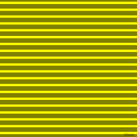 horizontal lines stripes, 8 pixel line width, 16 pixel line spacing, Yellow and Olive horizontal lines and stripes seamless tileable