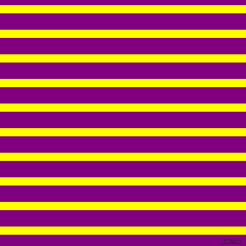 horizontal lines stripes, 16 pixel line width, 32 pixel line spacing, Yellow and Purple horizontal lines and stripes seamless tileable