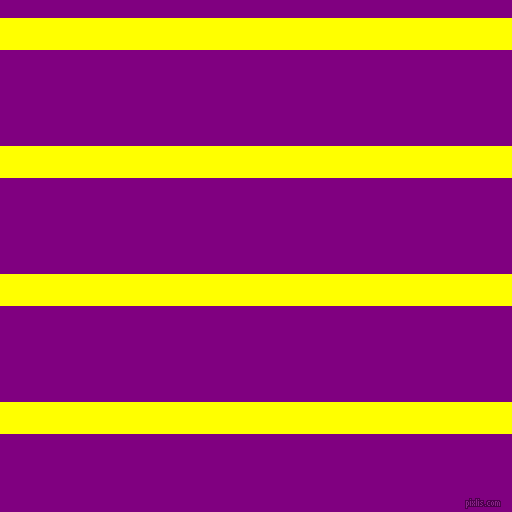 horizontal lines stripes, 32 pixel line width, 96 pixel line spacing, Yellow and Purple horizontal lines and stripes seamless tileable