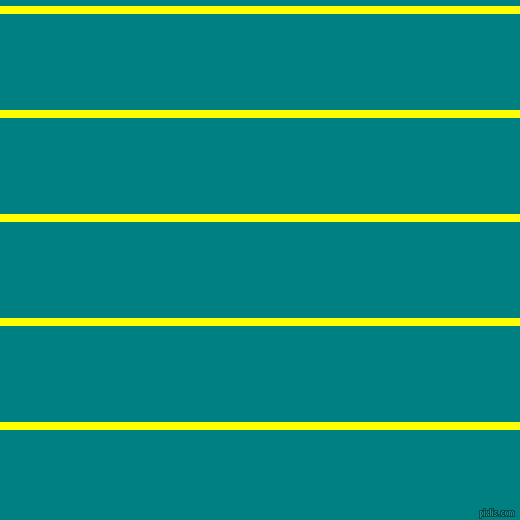 horizontal lines stripes, 8 pixel line width, 96 pixel line spacing, Yellow and Teal horizontal lines and stripes seamless tileable