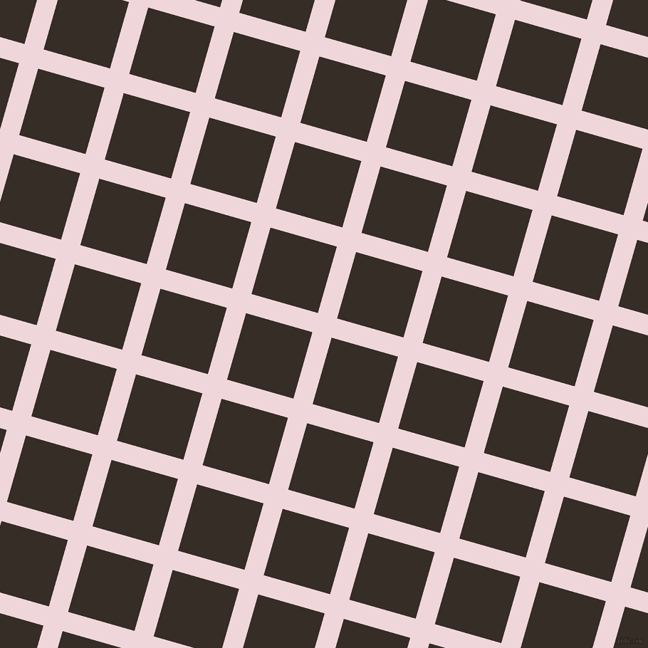 74/164 degree angle diagonal checkered chequered lines, 28 pixel line width, 97 pixel square size, plaid checkered seamless tileable