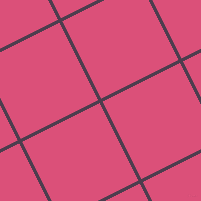 27/117 degree angle diagonal checkered chequered lines, 11 pixel line width, 290 pixel square size, plaid checkered seamless tileable