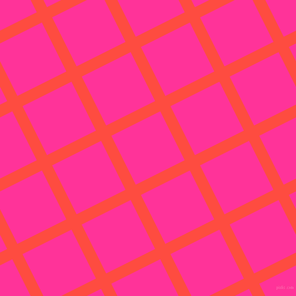 27/117 degree angle diagonal checkered chequered lines, 23 pixel lines width, 110 pixel square size, plaid checkered seamless tileable