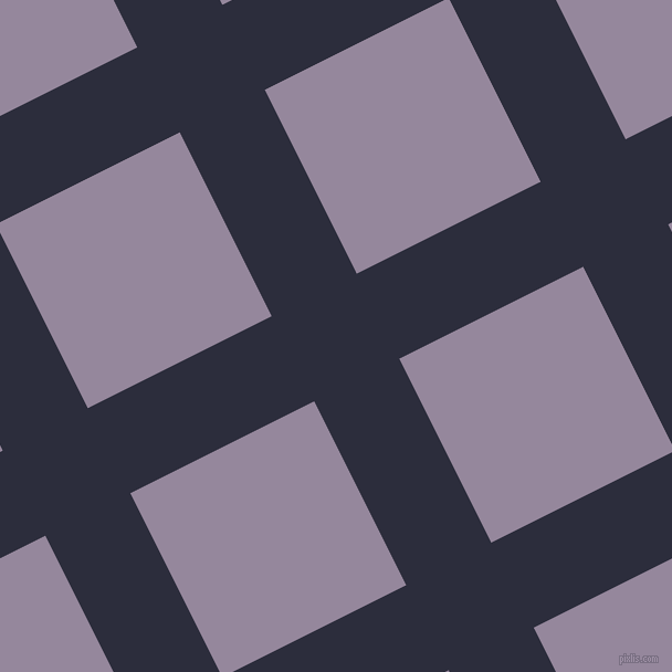 27/117 degree angle diagonal checkered chequered lines, 86 pixel line width, 186 pixel square size, plaid checkered seamless tileable