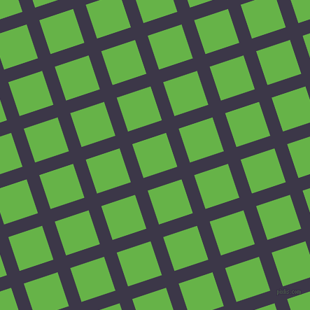 18/108 degree angle diagonal checkered chequered lines, 19 pixel line width, 51 pixel square size, plaid checkered seamless tileable