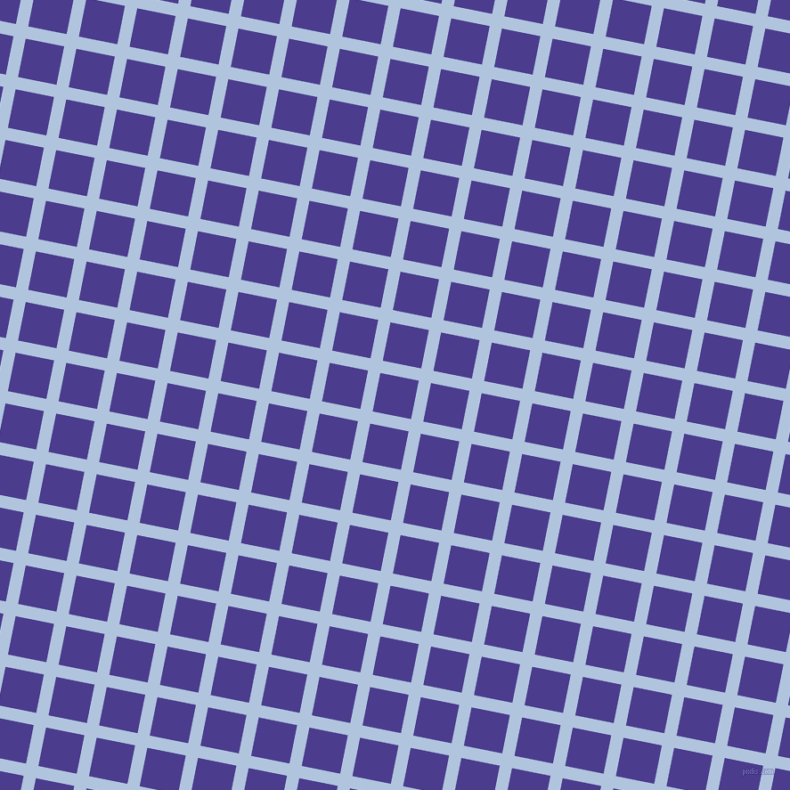 79/169 degree angle diagonal checkered chequered lines, 14 pixel lines width, 44 pixel square size, plaid checkered seamless tileable
