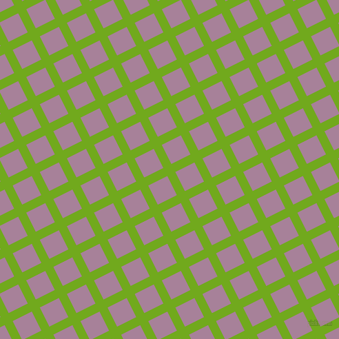 27/117 degree angle diagonal checkered chequered lines, 13 pixel line width, 31 pixel square size, plaid checkered seamless tileable
