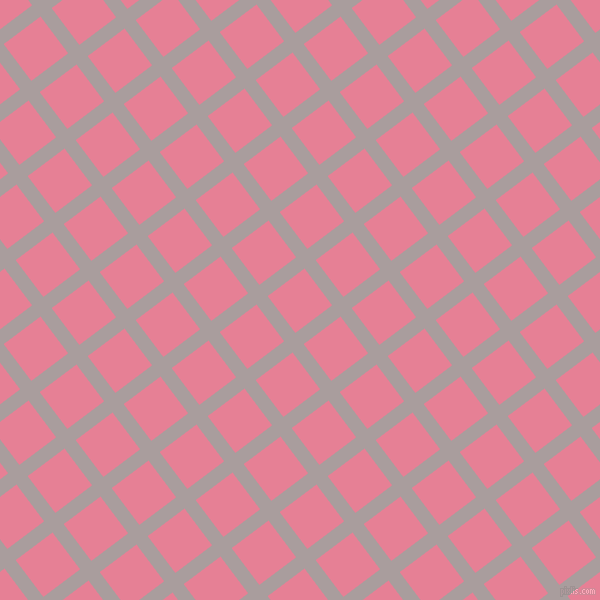 37/127 degree angle diagonal checkered chequered lines, 14 pixel line width, 46 pixel square size, plaid checkered seamless tileable
