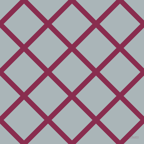 45/135 degree angle diagonal checkered chequered lines, 17 pixel lines width, 98 pixel square size, plaid checkered seamless tileable