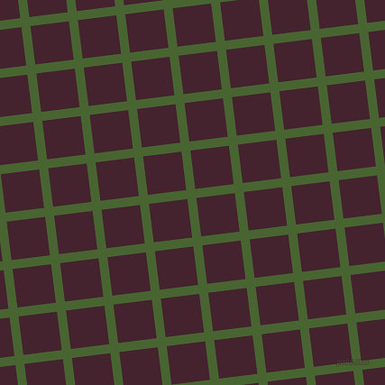 7/97 degree angle diagonal checkered chequered lines, 10 pixel lines width, 43 pixel square size, plaid checkered seamless tileable