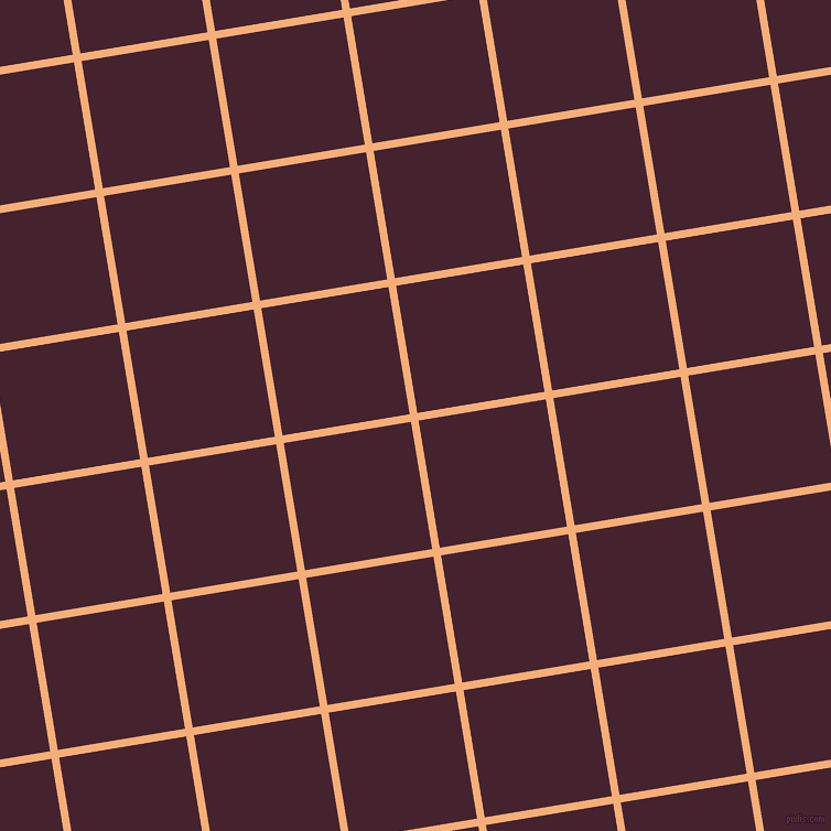 9/99 degree angle diagonal checkered chequered lines, 7 pixel lines width, 117 pixel square size, plaid checkered seamless tileable
