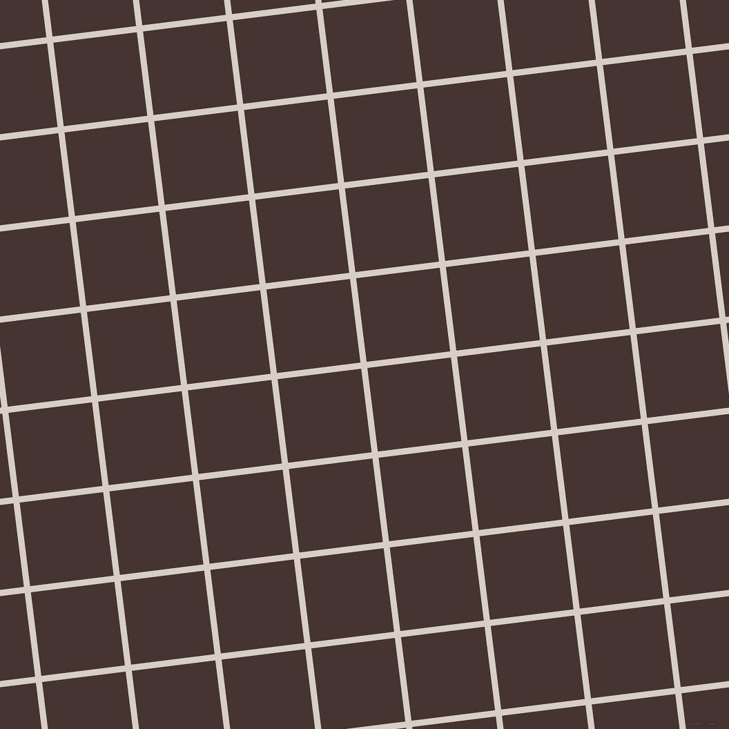 7/97 degree angle diagonal checkered chequered lines, 9 pixel line width, 122 pixel square size, plaid checkered seamless tileable