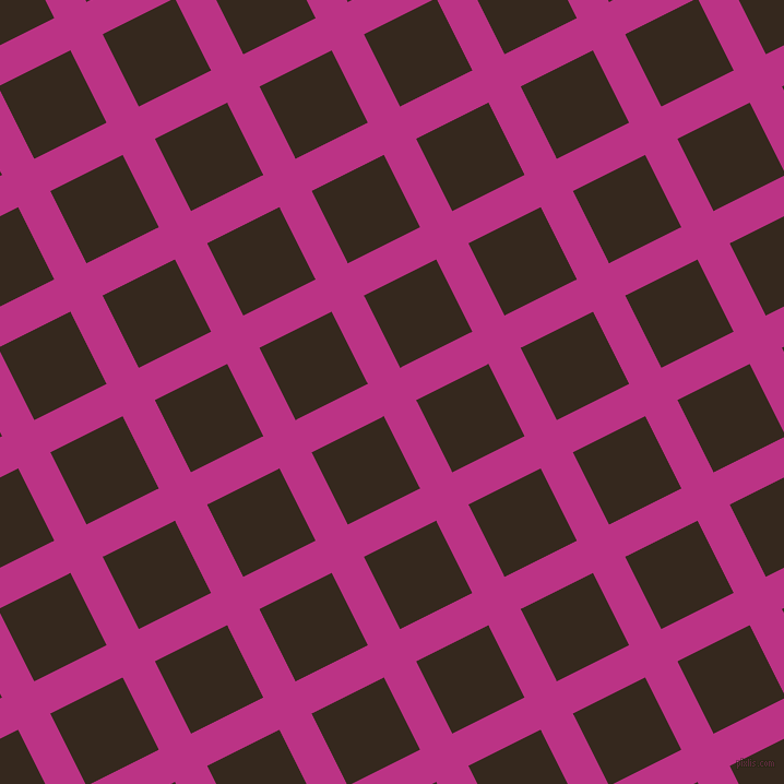 27/117 degree angle diagonal checkered chequered lines, 33 pixel lines width, 74 pixel square size, plaid checkered seamless tileable