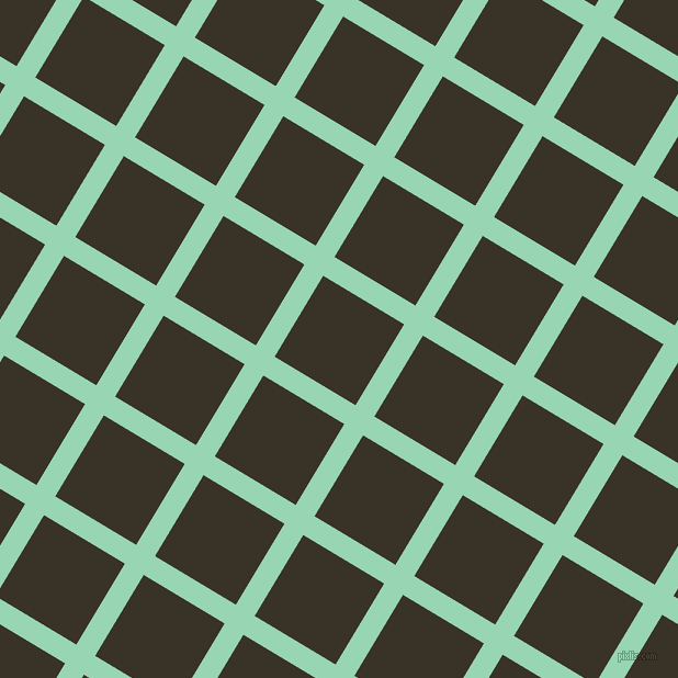 59/149 degree angle diagonal checkered chequered lines, 20 pixel lines width, 86 pixel square size, plaid checkered seamless tileable