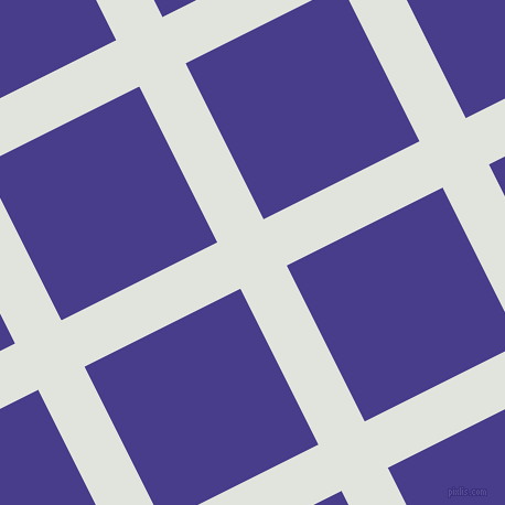 27/117 degree angle diagonal checkered chequered lines, 47 pixel line width, 158 pixel square size, plaid checkered seamless tileable