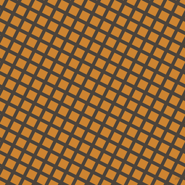 63/153 degree angle diagonal checkered chequered lines, 14 pixel line width, 35 pixel square size, plaid checkered seamless tileable
