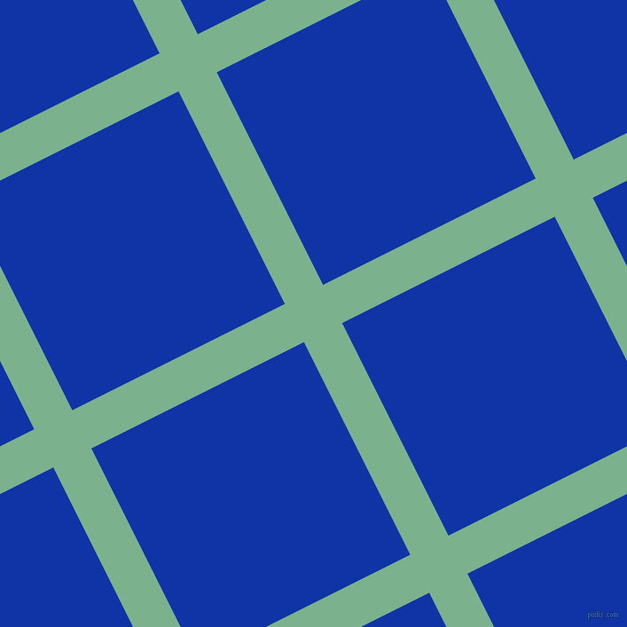27/117 degree angle diagonal checkered chequered lines, 48 pixel lines width, 268 pixel square size, plaid checkered seamless tileable