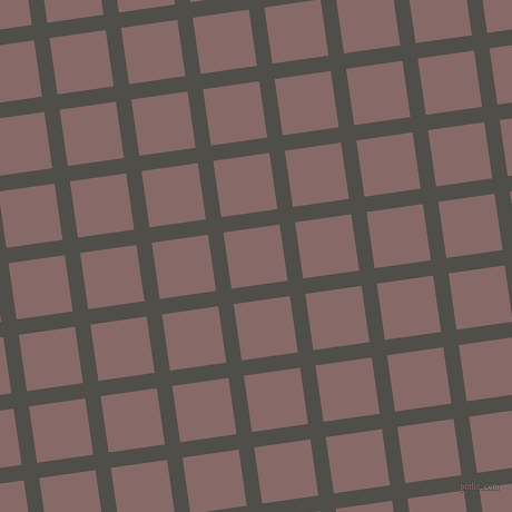 8/98 degree angle diagonal checkered chequered lines, 14 pixel line width, 51 pixel square size, plaid checkered seamless tileable