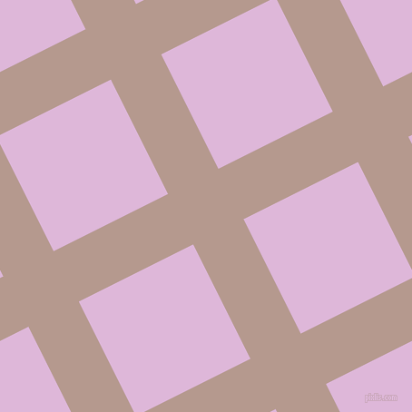 27/117 degree angle diagonal checkered chequered lines, 62 pixel line width, 141 pixel square size, plaid checkered seamless tileable
