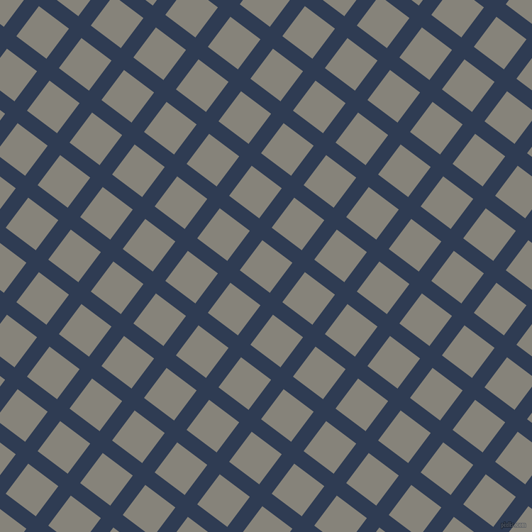 53/143 degree angle diagonal checkered chequered lines, 22 pixel lines width, 53 pixel square size, plaid checkered seamless tileable