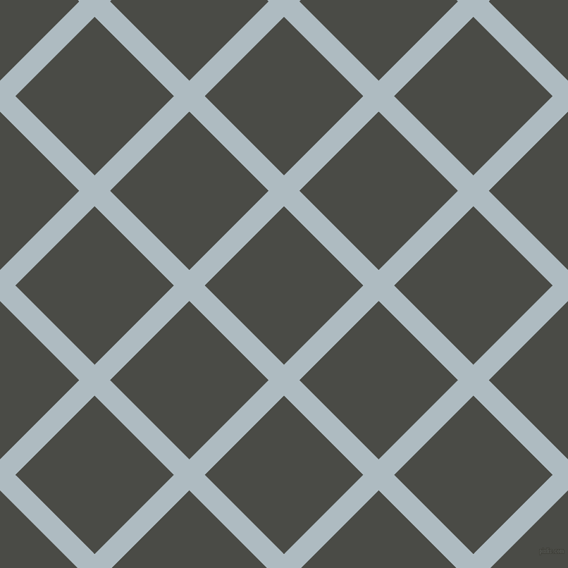 45/135 degree angle diagonal checkered chequered lines, 31 pixel line width, 159 pixel square size, plaid checkered seamless tileable