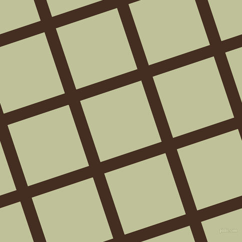 18/108 degree angle diagonal checkered chequered lines, 24 pixel lines width, 129 pixel square size, plaid checkered seamless tileable