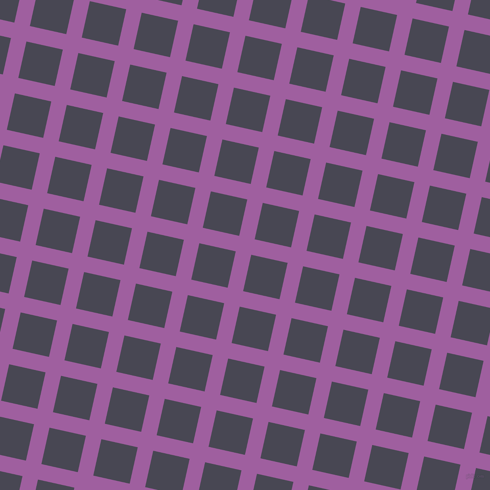 77/167 degree angle diagonal checkered chequered lines, 31 pixel lines width, 73 pixel square size, plaid checkered seamless tileable