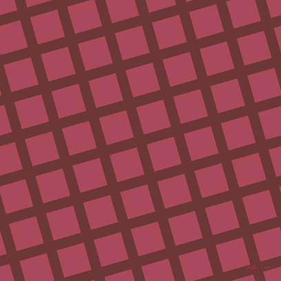 16/106 degree angle diagonal checkered chequered lines, 15 pixel lines width, 41 pixel square size, plaid checkered seamless tileable