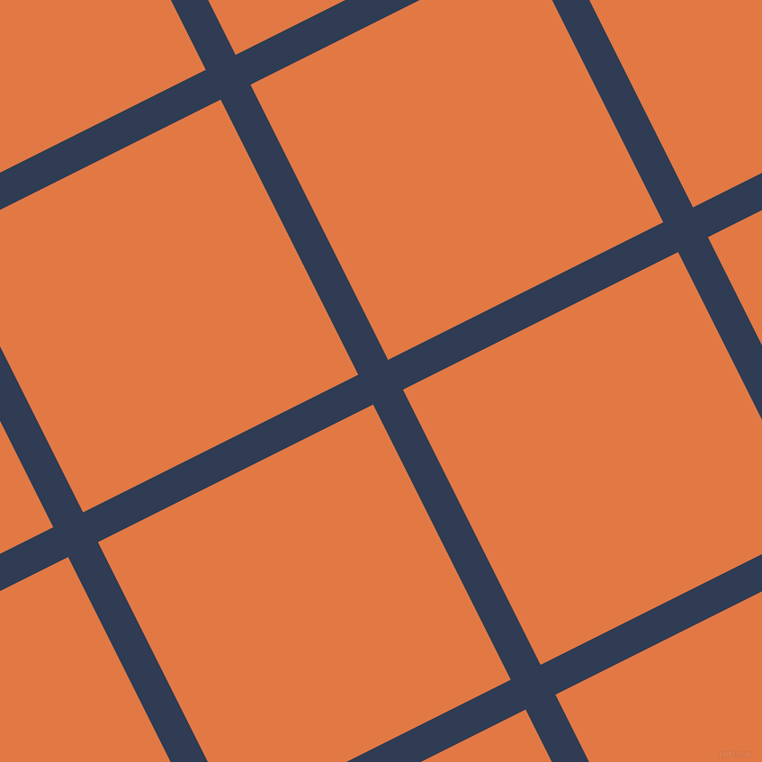 27/117 degree angle diagonal checkered chequered lines, 37 pixel lines width, 342 pixel square size, plaid checkered seamless tileable