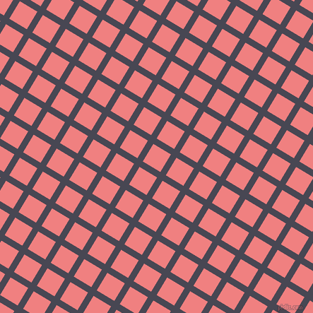 59/149 degree angle diagonal checkered chequered lines, 9 pixel lines width, 29 pixel square size, plaid checkered seamless tileable