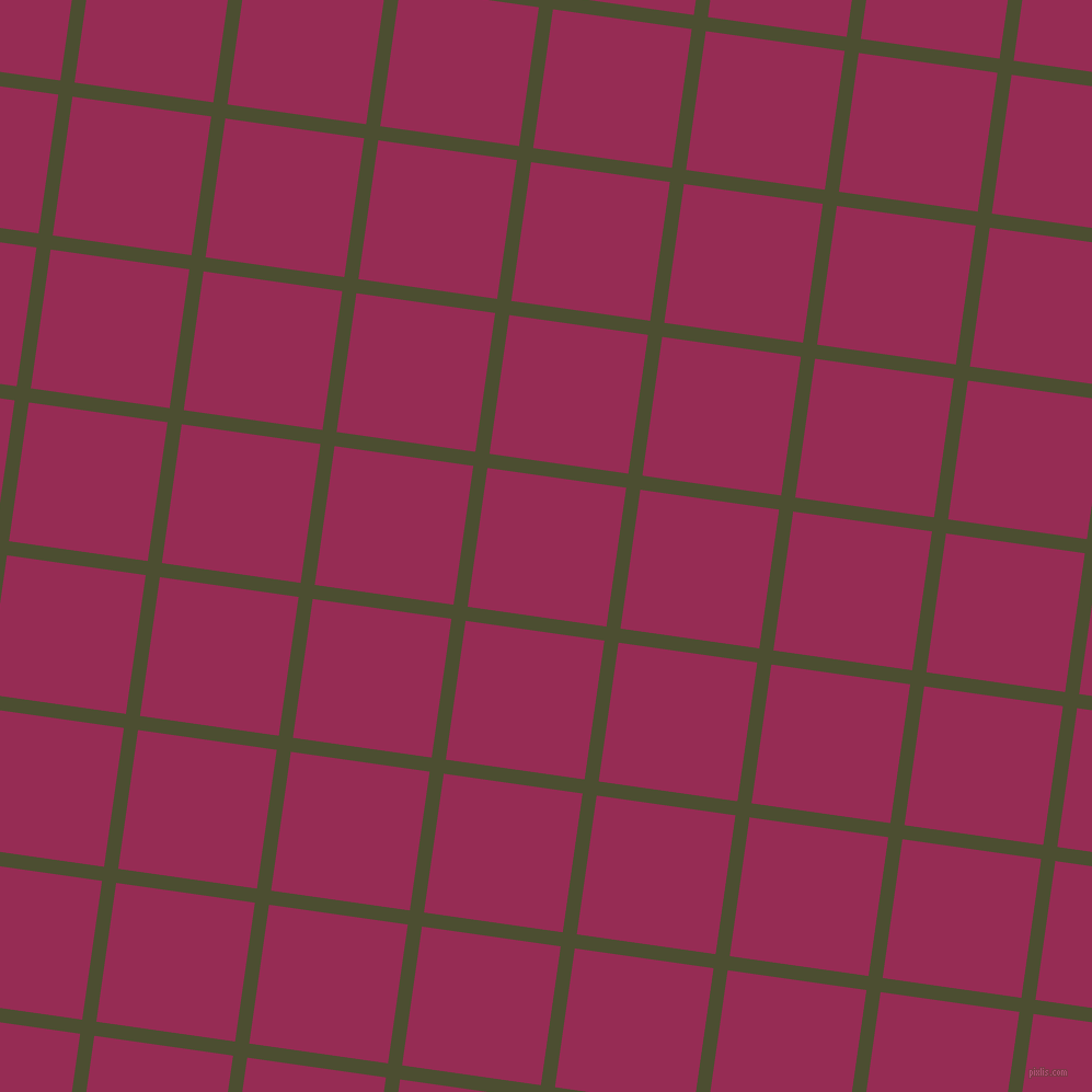 82/172 degree angle diagonal checkered chequered lines, 13 pixel lines width, 128 pixel square size, plaid checkered seamless tileable