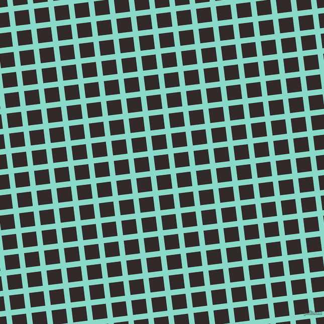 7/97 degree angle diagonal checkered chequered lines, 11 pixel line width, 29 pixel square size, plaid checkered seamless tileable