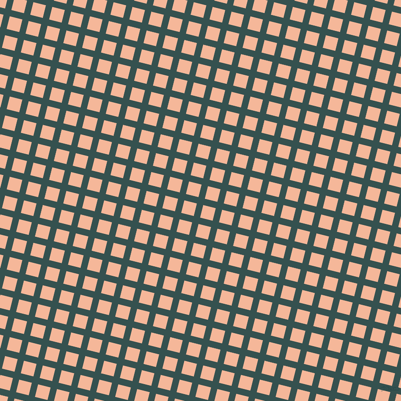 76/166 degree angle diagonal checkered chequered lines, 13 pixel lines width, 26 pixel square size, plaid checkered seamless tileable