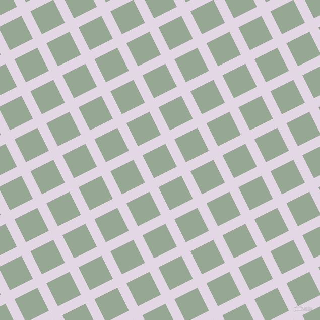 27/117 degree angle diagonal checkered chequered lines, 20 pixel lines width, 51 pixel square size, plaid checkered seamless tileable