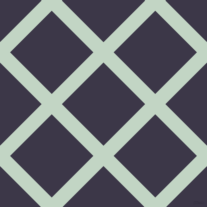 45/135 degree angle diagonal checkered chequered lines, 50 pixel line width, 205 pixel square size, plaid checkered seamless tileable