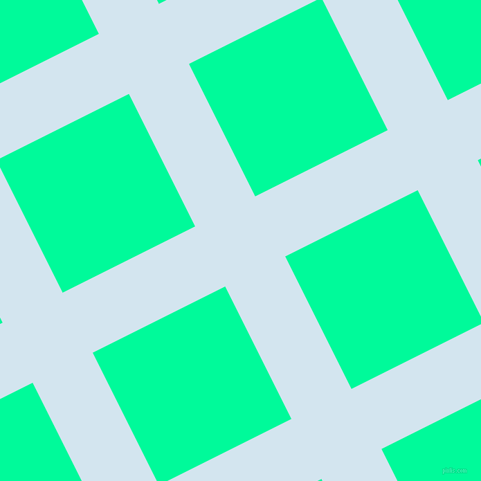 27/117 degree angle diagonal checkered chequered lines, 97 pixel lines width, 214 pixel square size, plaid checkered seamless tileable