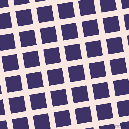 9/99 degree angle diagonal checkered chequered lines, 19 pixel lines width, 51 pixel square size, plaid checkered seamless tileable