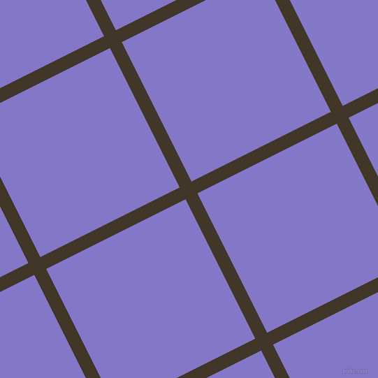 27/117 degree angle diagonal checkered chequered lines, 19 pixel line width, 223 pixel square size, plaid checkered seamless tileable