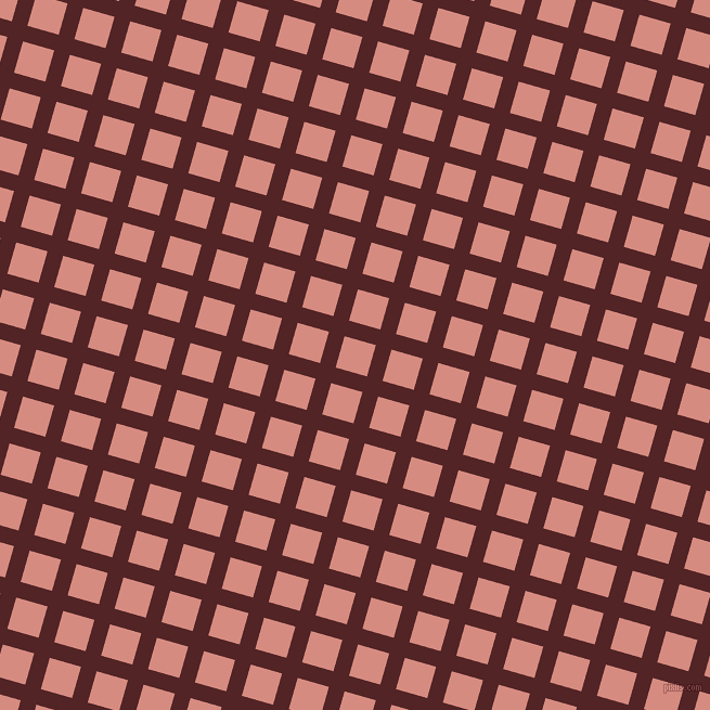 74/164 degree angle diagonal checkered chequered lines, 15 pixel lines width, 30 pixel square size, plaid checkered seamless tileable