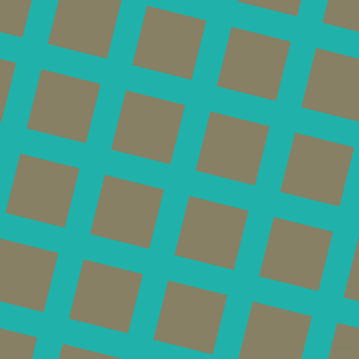 76/166 degree angle diagonal checkered chequered lines, 52 pixel lines width, 122 pixel square size, plaid checkered seamless tileable