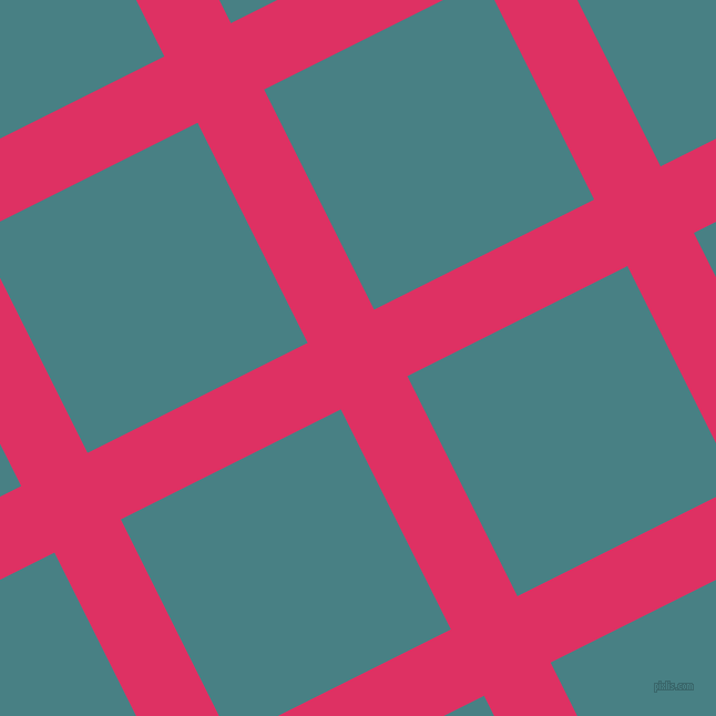 27/117 degree angle diagonal checkered chequered lines, 67 pixel line width, 222 pixel square size, plaid checkered seamless tileable