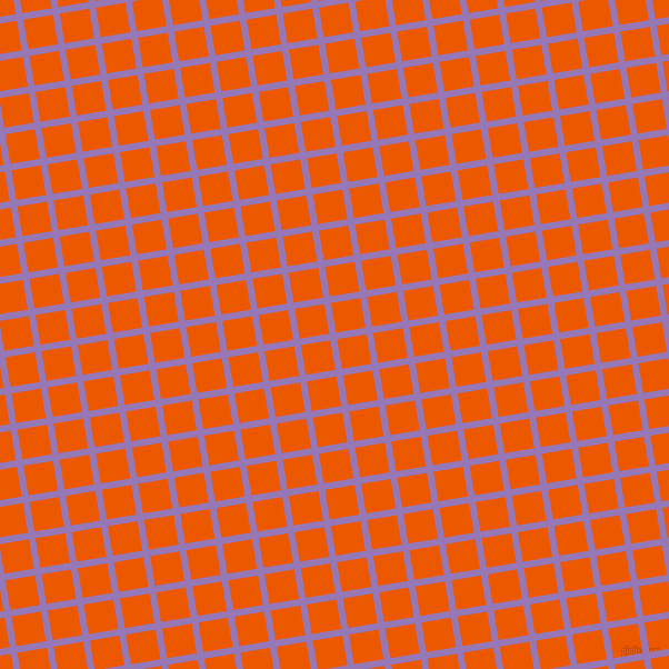 9/99 degree angle diagonal checkered chequered lines, 6 pixel lines width, 27 pixel square size, plaid checkered seamless tileable