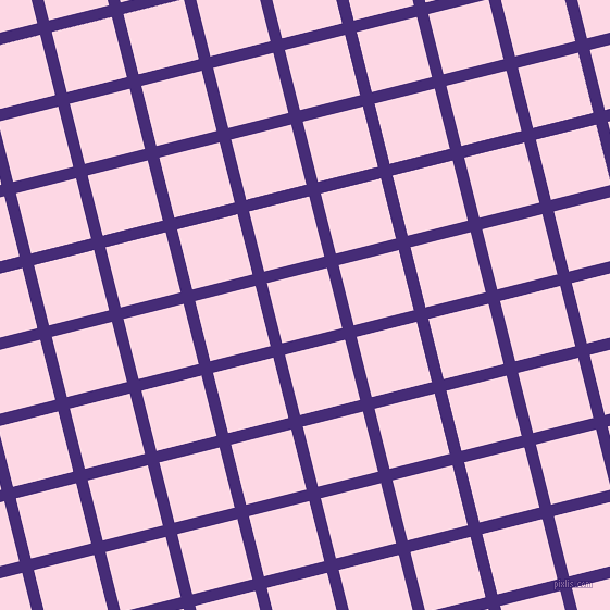 14/104 degree angle diagonal checkered chequered lines, 11 pixel line width, 57 pixel square size, plaid checkered seamless tileable
