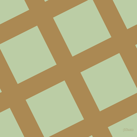 27/117 degree angle diagonal checkered chequered lines, 61 pixel lines width, 150 pixel square size, plaid checkered seamless tileable