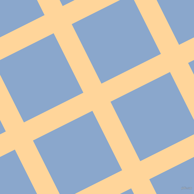 27/117 degree angle diagonal checkered chequered lines, 68 pixel lines width, 223 pixel square size, plaid checkered seamless tileable