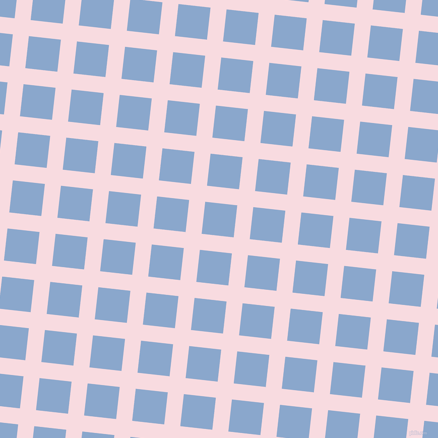 84/174 degree angle diagonal checkered chequered lines, 32 pixel lines width, 64 pixel square size, plaid checkered seamless tileable