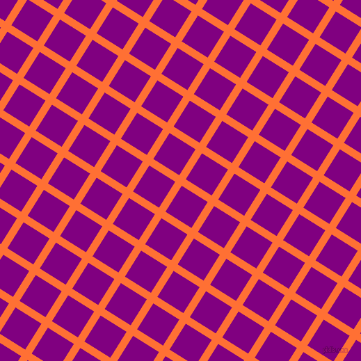58/148 degree angle diagonal checkered chequered lines, 11 pixel line width, 44 pixel square size, plaid checkered seamless tileable