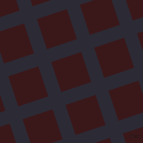 18/108 degree angle diagonal checkered chequered lines, 45 pixel line width, 105 pixel square size, plaid checkered seamless tileable