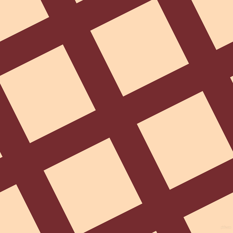 27/117 degree angle diagonal checkered chequered lines, 106 pixel lines width, 255 pixel square size, plaid checkered seamless tileable